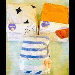 New~ Changing Table Covers~ set of three